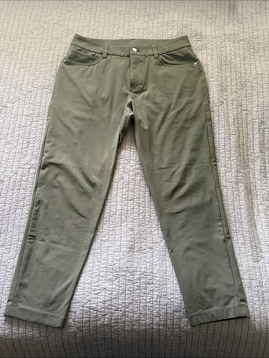 lululemon athletica Other - Lululemon ABC Slim-Fit Pant (31”x28”) - Olive Green